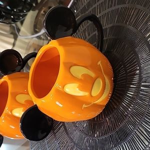Mickey pumpkin mug